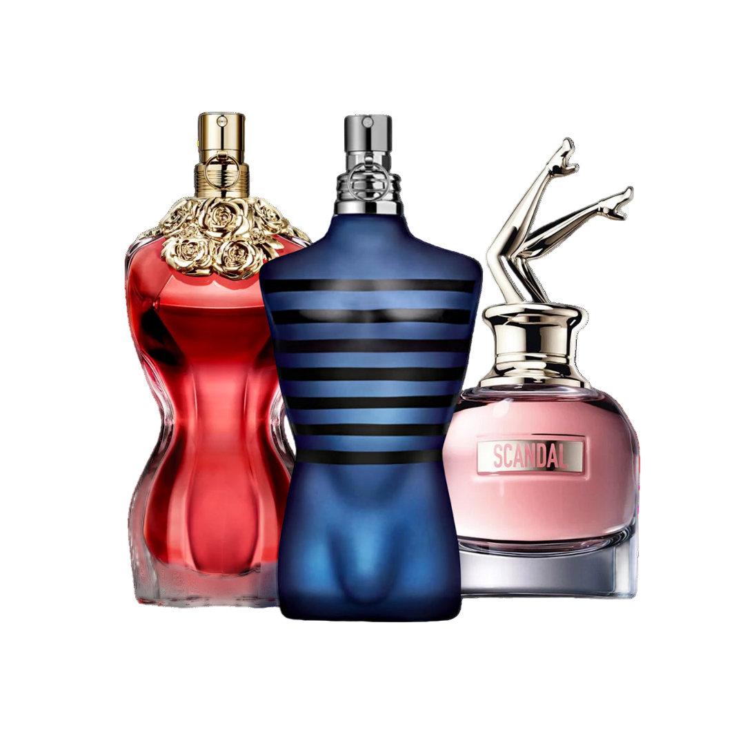 Set di 3 Profumi La belle, Ultra male e Scandal 100ml