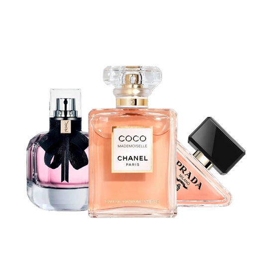 Set di 3 Profumi Paradoxe, Coco mademoiselle e Mon paris 100ml