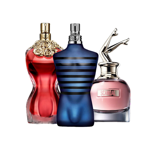 Set di 3 Profumi La belle, Ultra male e Scandal 100ml