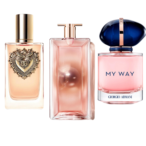 Set di 3 Profumi Devotion, My way e Idôle 100ml