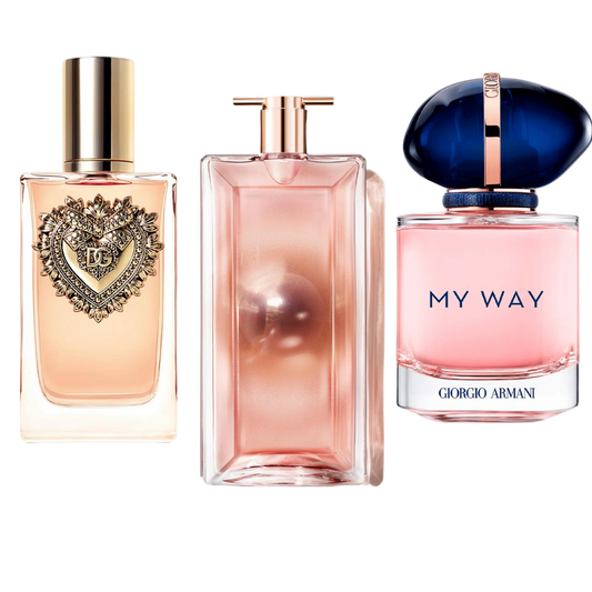 Set di 3 Profumi Devotion, My way e Idôle 100ml